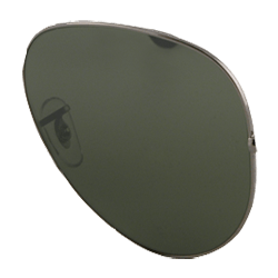 óculos de sol com lentes verde escuro