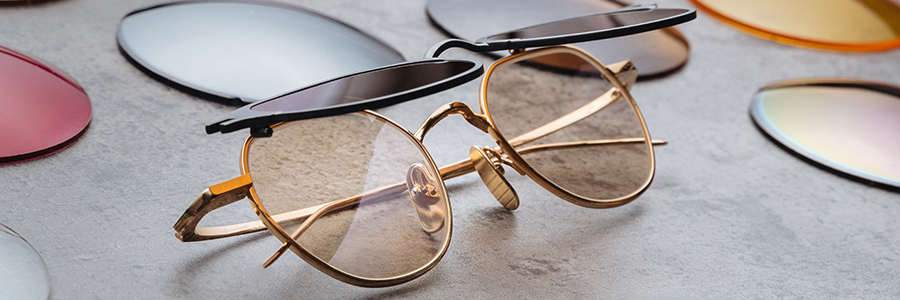 materiais para lentes de óculos de sol