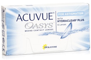 Acuvue Oasys for Astigmatism (6 lentes)