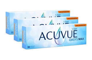 Acuvue Oasys Max 1-Day for Astigmatism (90 lentes)