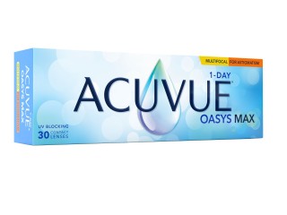 Acuvue Oasys Max 1-Day Multifocal for Astigmatism (30 lentes)