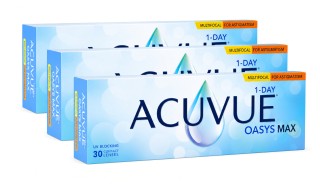 Acuvue Oasys Max 1-Day Multifocal for Astigmatism (90 lentes)