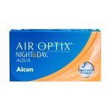 Air Optix Night & Day Aqua (6 lentes) + Oxynate Peroxide 380 ml com estojo 39480