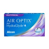 Air Optix Plus Hydraglyde Multifocal (3 lentes) + Oxynate Peroxide 380 ml com estojo 39463