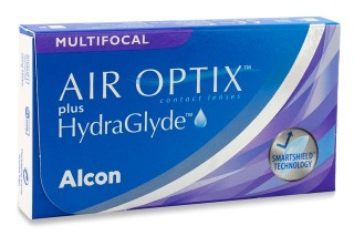 Air Optix Plus Hydraglyde Multifocal (6 lentes)
