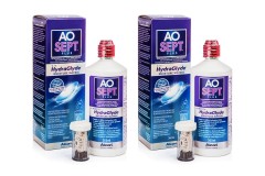 AOSEPT PLUS com Hydraglyde 2 x 360 ml com estojos