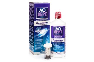 AOSEPT PLUS com Hydraglyde 360 ml com estojo