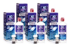 AOSEPT PLUS com Hydraglyde 5 x 360 ml com estojos
