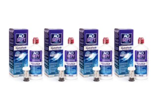 AOSEPT PLUS com Hydraglyde 4 x 360 ml com estojos