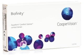 Biofinity 3 lentes