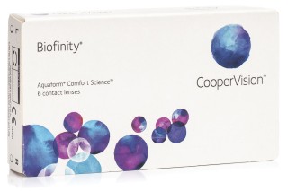 Biofinity CooperVision (6 lentes de contacto)