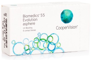 Biomedics 55 Evolution CooperVision (6 lentes)