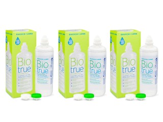 Biotrue Multi-Purpose 3 x 300 ml com estojos
