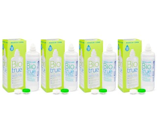 Biotrue Multi-Purpose 4 x 300 ml com estojos