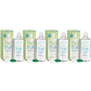 Biotrue Multi-Purpose 4 x 300 ml com estojos