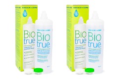 Biotrue Multi-Purpose 2 x 480 ml com estojos