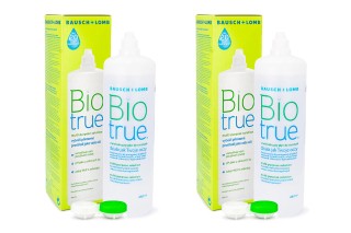 Biotrue Multi-Purpose 2 x 480 ml com estojos