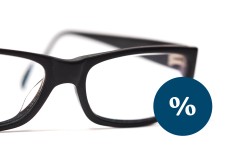 11% de desconto em lentes de óculos