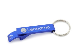 Porta-chaves Lentiamo com abre-garrafas e abre-latas