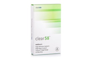 Clear 58 (6 lentes)