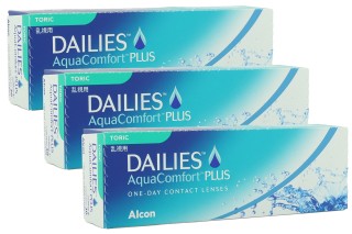 DAILIES AquaComfort Plus Tórica (90 lentes)