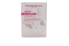 Dermacol Collagen Coll máscara metálica lifting esfoliante