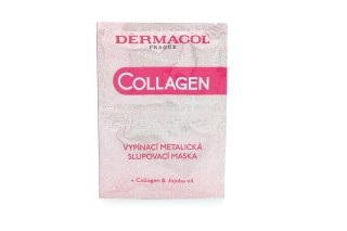 Dermacol Collagen+ máscara metálica lifting esfoliante (bónus)