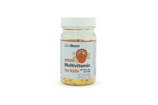GymBeam Multivitamin orange for kids (120 chewable tabs)