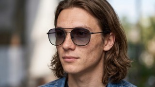 Izipizi Sun #Cruise Black Gray Shading lenses Imagem gerada
