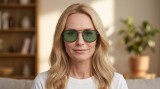 Izipizi Sun #Cruise Black Green lenses Imagem gerada