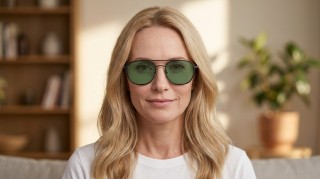 Izipizi Sun #Cruise Black Green lenses Imagem gerada