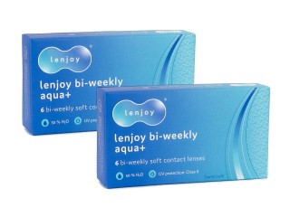 Lenjoy Bi-weekly Aqua+ (12 lentes)