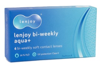 Lenjoy Bi-weekly Aqua+ (6 lentes)