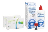 Lenjoy Monthly Comfort (6 lentes) + Oxynate Peroxide 380 ml com estojo 27810