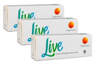 Live daily disposable (90 lentes)