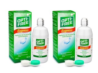 OPTI-FREE Express 2 x 355 ml com estojos