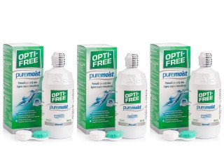 OPTI-FREE PureMoist 3 x 300 ml com estojos