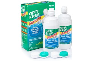 OPTI-FREE RepleniSH 2 x 300 ml com estojos