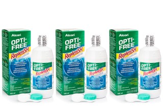 OPTI-FREE RepleniSH 3 x 300 ml com estojos