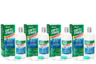 OPTI-FREE RepleniSH 4 x 300 ml com estojos