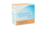 PureVision 2 for Astigmatism (6 lentes) + Solunate Multi-Purpose 400 ml com estojo 39694