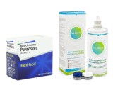 PureVision Multi-Focal (6 lentes) + Solunate Multi-Purpose 400 ml com estojo 40774