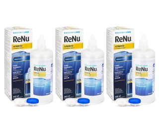 ReNu Advanced 3 x 360 ml com estojos