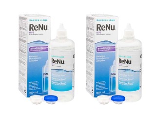 ReNu MPS Sensitive Eyes 2 x 360 ml com estojos
