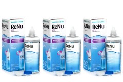 ReNu MPS Sensitive Eyes 3 x 360 ml com estojos