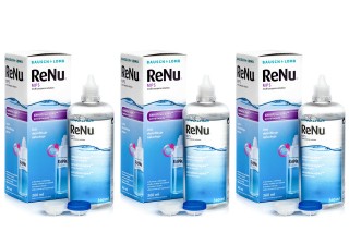ReNu MPS Sensitive Eyes 3 x 360 ml com estojos