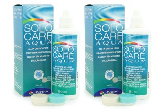 SOLOCARE AQUA 2 x 360 ml com estojos