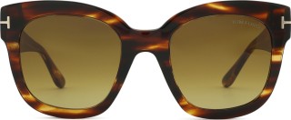 Tom Ford Beatrix-02 FT0613 55F 52 Frente do produto