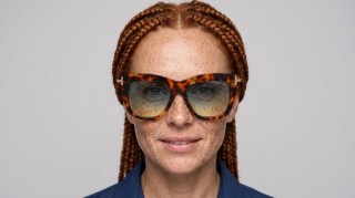 Tom Ford Dasha FT0822 55P 52 Imagem gerada