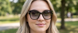 Tom Ford Elsa FT1108 01C 55 Imagem gerada